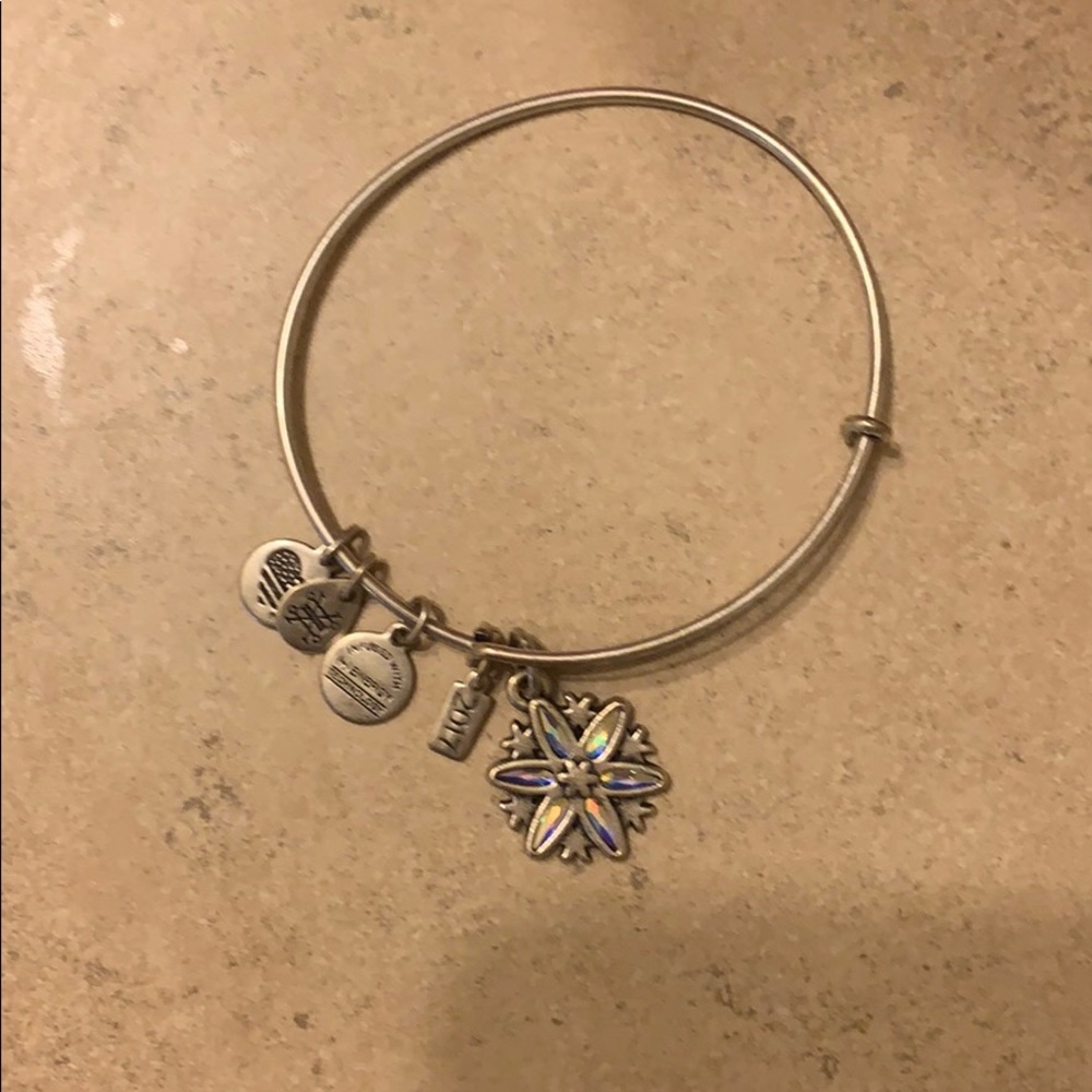 Alex and Ani snowflake bracelet